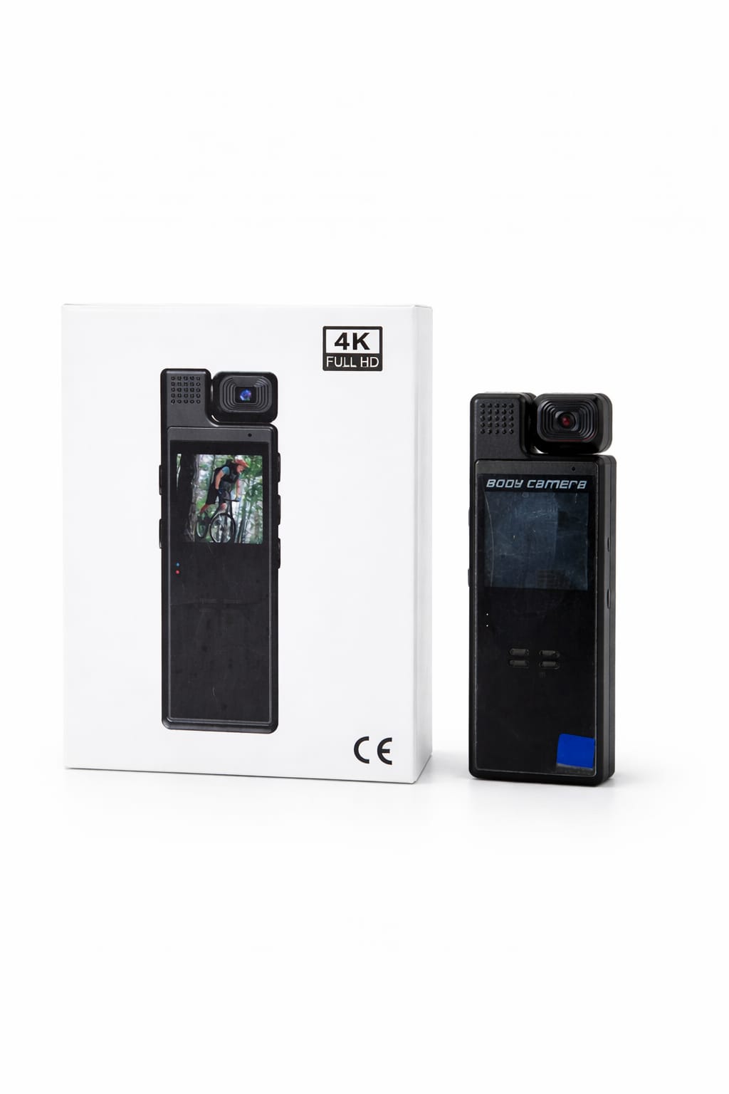 4K Bodycam mit Display und Nachtsichtfunktion